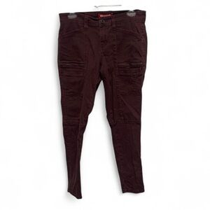Unionbay Dark Red Skinny Pants Size 5